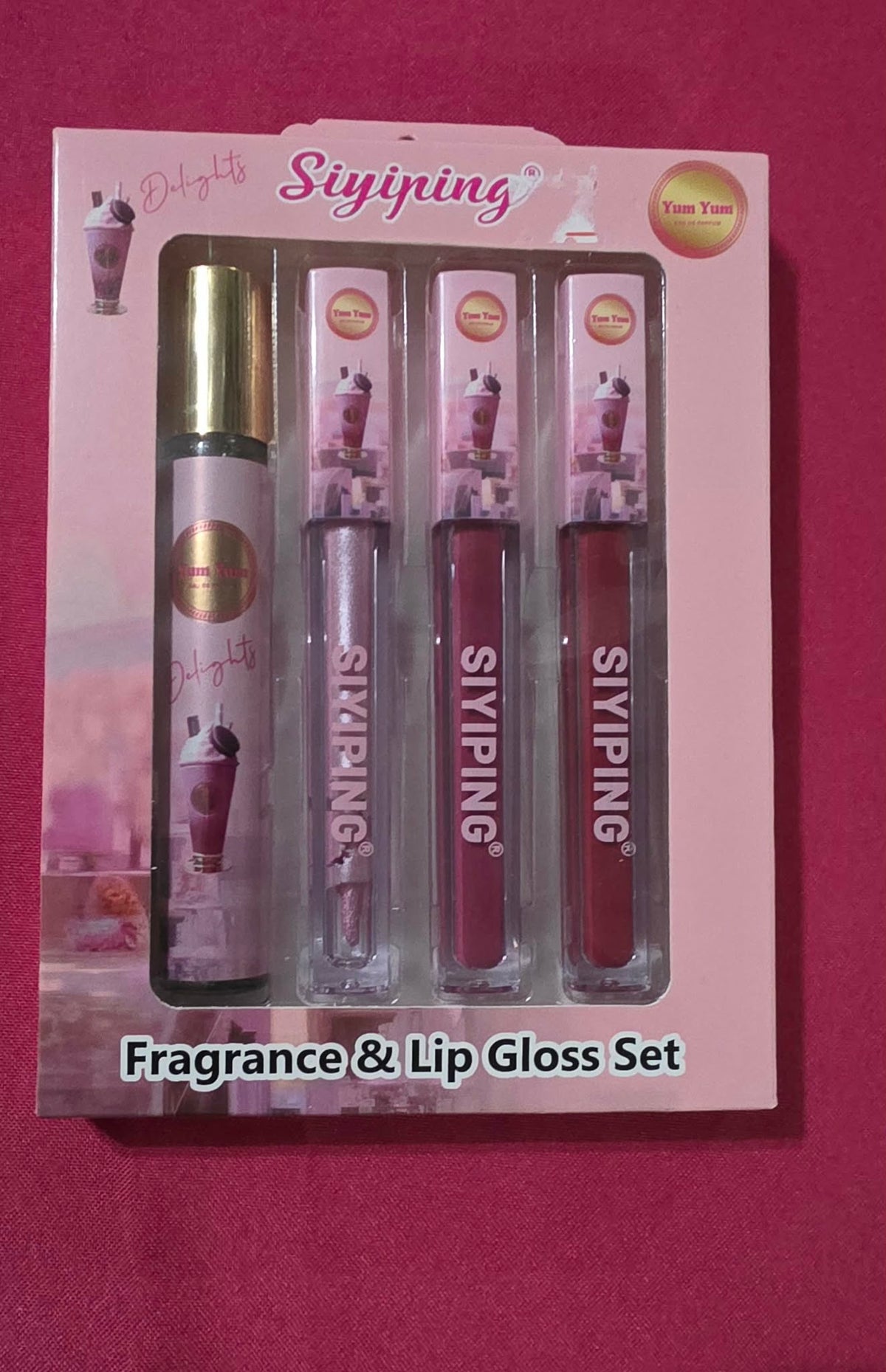 Sweet Fragrance & Lip Gloss Set