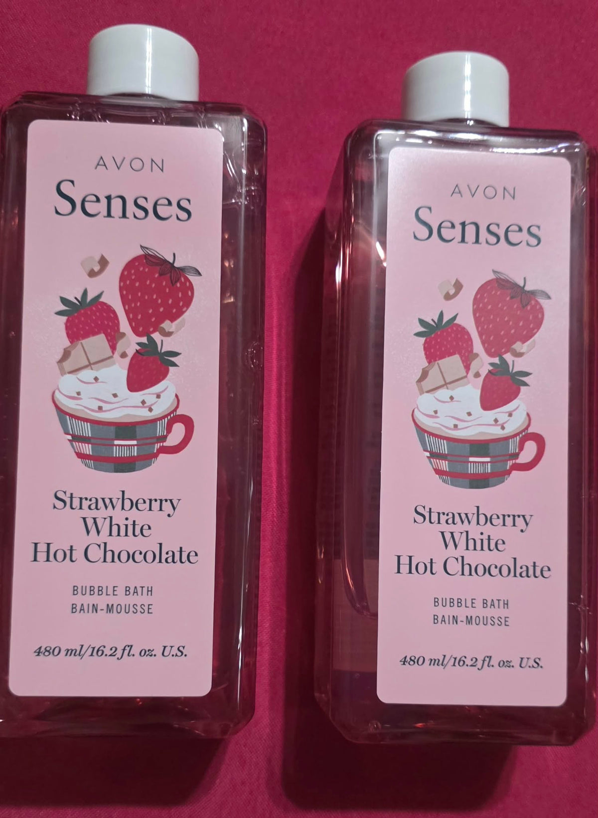 Strawberry White Chocolate Bubble Bath
